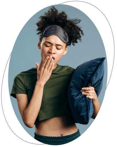 trouble du sommeil femme qui allaite son enfant dans la nature